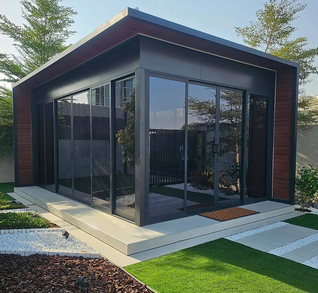 تنفيذ الغرف الزجاجية 